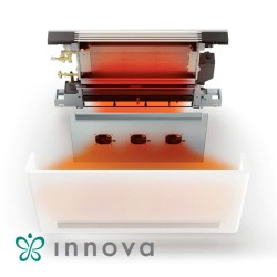 Вентилаторен конвектор Innova Airleaf RS 1000 с лъчист челен панел + модулиращо управление ECA644II